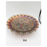 NORTHWOOD ANTIQUE CARNIVAL GLASS GRAPE AND CABLE