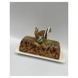 NAPCO WARE TURKEY BUTTER DISH