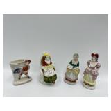 3" OCCUPIED JAPAN FIGURINES