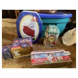 GROUP OF VINTAGE TINS