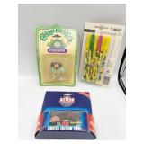 NEW CHARACTER BIC PENS, CABBAGE PATCH FIGURE IN