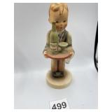 HUMMEL FIGURINE, BOY WITH WAITING TRAY