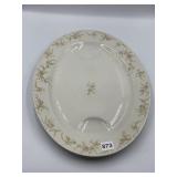 LARGE HAVILAND FRANCE MEAT SERVING PLATTER WITH