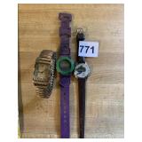 10K GOLD FILLED BULOVA WATCH 8466458, HONEYCOMB