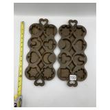 CAST IRON BAKING PANS