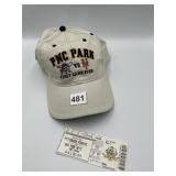 PITTSBURGH PIRATES HAT NEW WITH TAGS WITH GAME