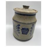 6.5" HEINZ CROCK WITH LID