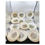 12 COLLECTORS PLATES, DRESDEN GERMANY