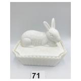 WESTMORELAND NESTING RABBIT BOX BOTH PIECES