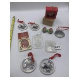 CHRISTMAS ORNAMENT INCLUDING NORMAN ROCKWELL