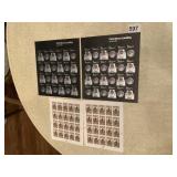 $51.84 MOON SHEET STAMPS & TAKE ME OUT TO THE BALL