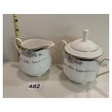 LENOX CREAMER AND SUGAR
