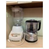 KITCHEN AID FOOD PROCESSOR, BLENDER