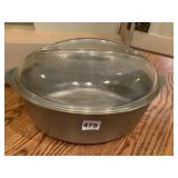 CLUB ALUMINUM ROASTER W/ GLASS LID