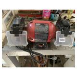 SKIL 3380 BENCH GRINDER, BRING TOOLS TO REMOVE