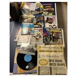 SPORTS NEWSPAPER HEADLINER, RECORD, MAGAZINES,