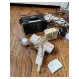 ALARM CLOCK / LANDLINE PHONE, HAIR DRYER, NIGHT