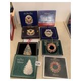 FOR WHITE HOUSE ORNAMENTS AND ORIGINAL BOXES