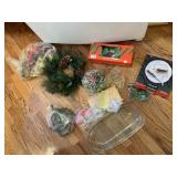 PFALTZGRAFF DISH, HOLIDAY Dï¿½COR, CUPS, CANDLES,