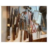 ROBINSON STAINLESS BLADES CARVING KNIVES