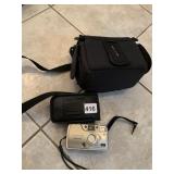 OLYMPUS TWENTY-EIGHT MILLIMETER FILM CAMERA WITH