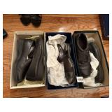 3 PAIRS SAS SHOES SZ. 7