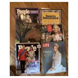PEOPLE MAGAZINE, DIANA AT 50 LIFE MAGAZINE, ETC.
