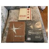 SHINGAS YEAR BOOKS INCL. 54 AND 60