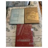 SHINGAS YEAR BOOKS 1951, 52, 53