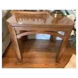 SIDE TABLE 22" H X 25.5" W X 22" D GOOD CONDITION