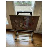 TV TRAY W/ STAND