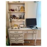 PROVINCIAL 2 PC. DESK W/ BOOKCASE