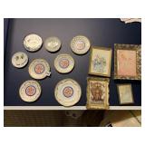 FRAMES, PLATES ETC.