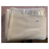 TWIN SIZE SOFT SATIN TRIM BLANKET