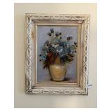 FLOWERS IN VASE PAINTING