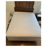 DEPRESSION ERA QUEEN SIZE HEADBOARD WITH
