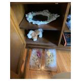 DECORATIVE BUNNY MIRROR, SM. DOG