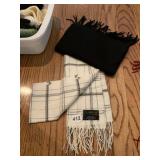 2 CASHMINK SCARVES VERY GOOD CONDITION
