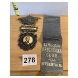 LINCOLN REPUBLICAN CLUB NEW BRIGHTON, PA AND