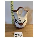 ZIA POTTERY DOUBLE SIDED POT 5" H