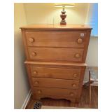 VIRGINIA HOUSE HARD ROCK MAPLE CHEST ON CHEST