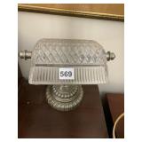 PEWTER FINISH DESK LAMP