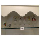 ASSORTED BEER GLASSES