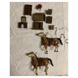 DOLL FURNITURE, HORSES