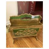 ITALIAN FLORENTINE RACK WITH TWO SIDES GREEN AND