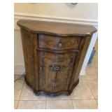 DECORATED FRONT FLAT WALLED 34 INCHES HIGH X 34