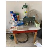 TREE STUMP GARDEN STONE, GARDENING CHEMICALS,