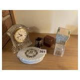 STAMP BOXES, 50TH ANNIVERSARY BOX, DESK CLOCK