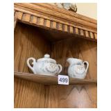 DECORATIVE WATERING CAN, 50 ANNIVERSARY CREAMER
