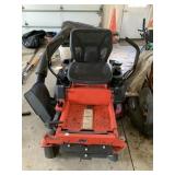 SIMPLICITY ZERO TURN MOWER WITH GRASS COLLECTION,